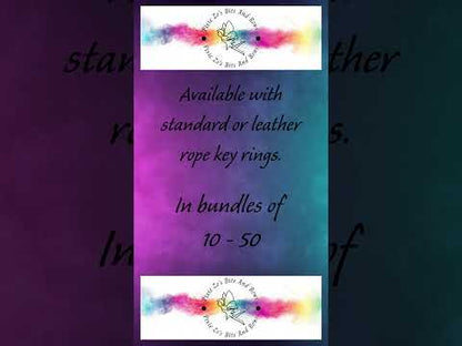 Mystery bundle of bow key rings - standard keyring