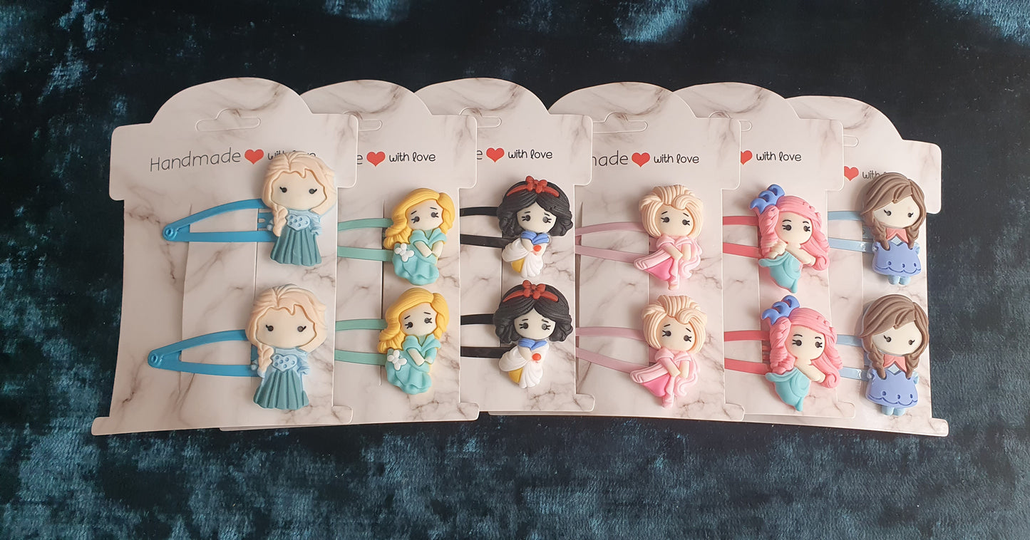 Princess Hair Clips