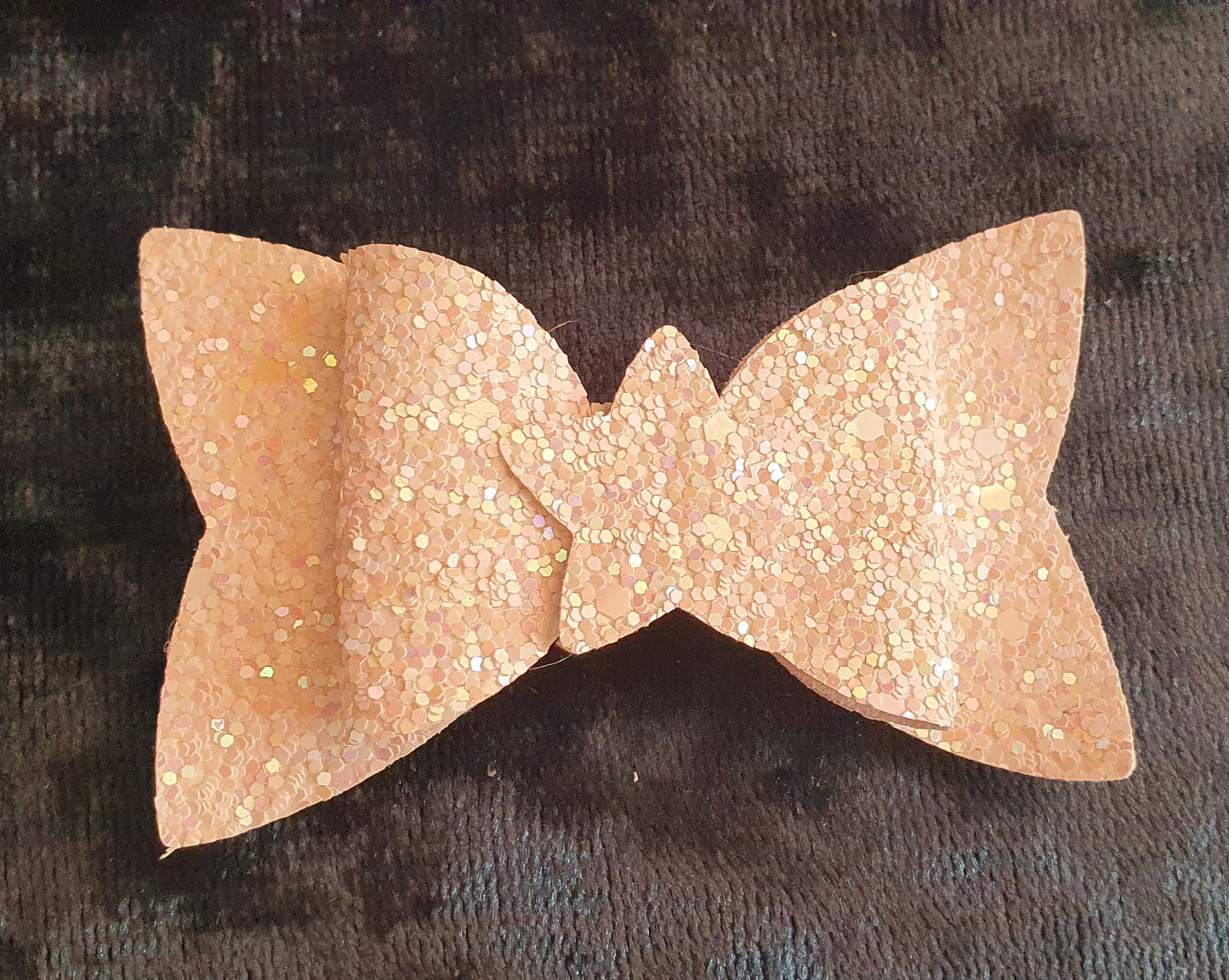 Sparkly glitter bows