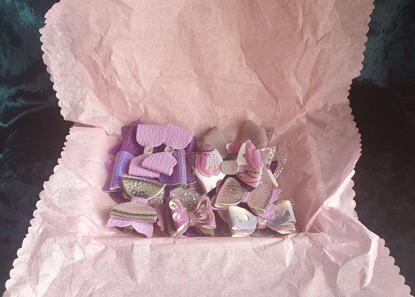 Purple Themed Bow Box Set