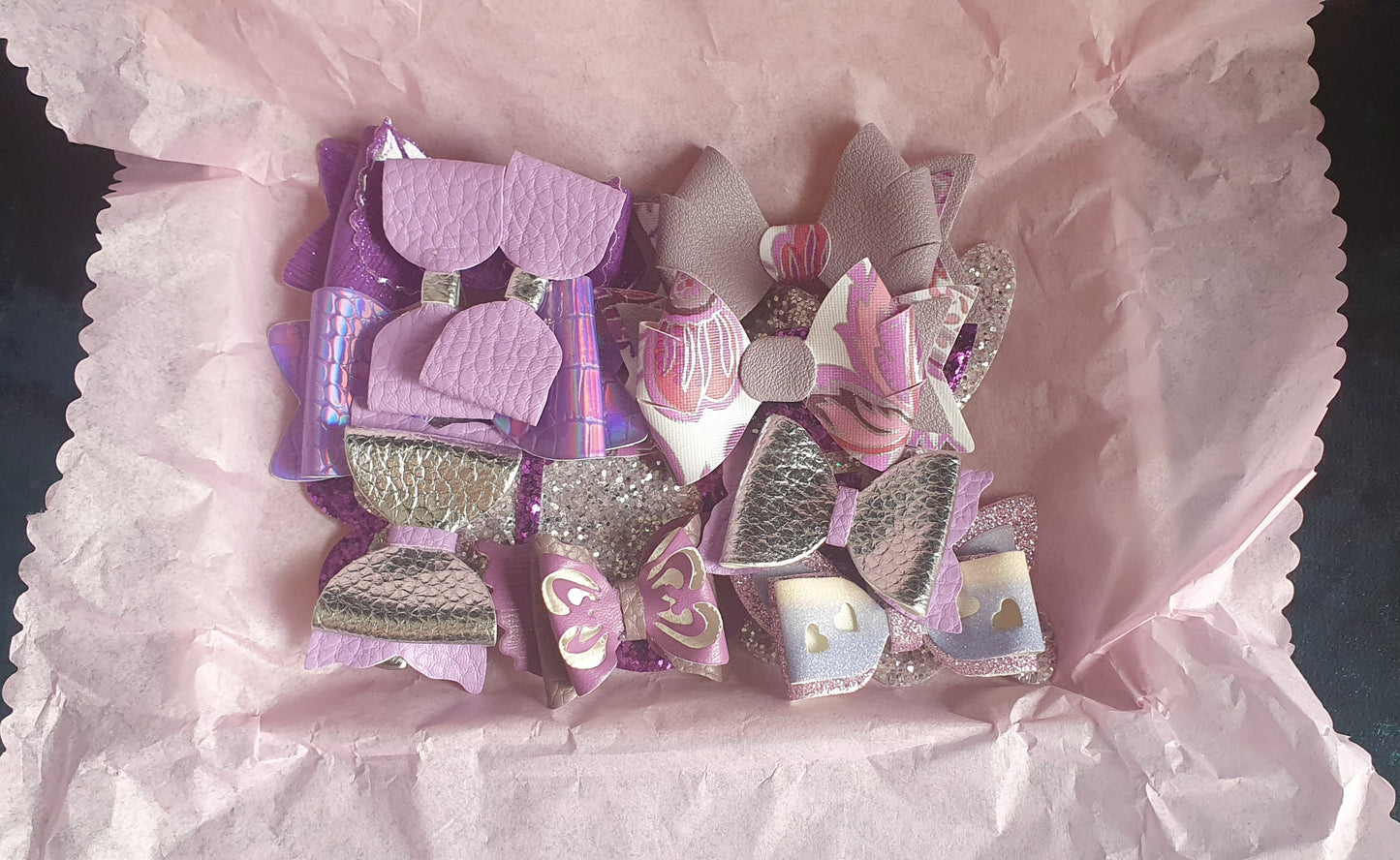 Purple Themed Bow Box Set