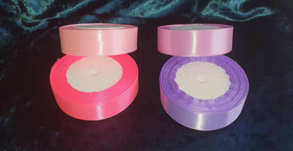 Wooden colour your own unicorn rainbow bow and clip holder with ribbon