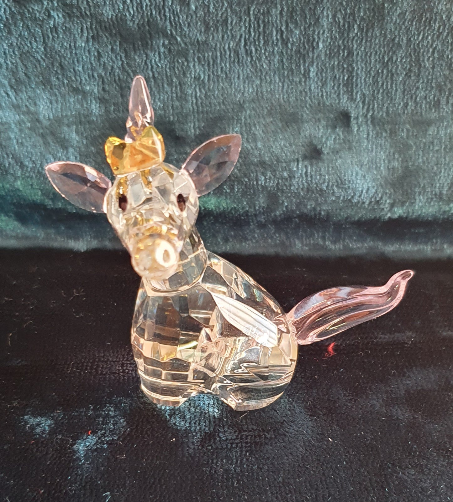 unicorn crystal figure