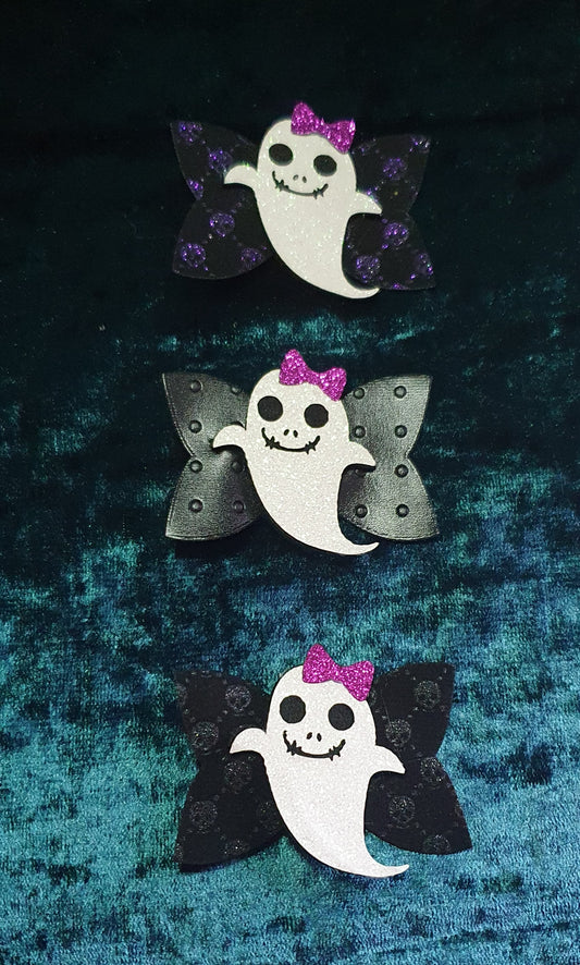 Ghost Halloween Bows