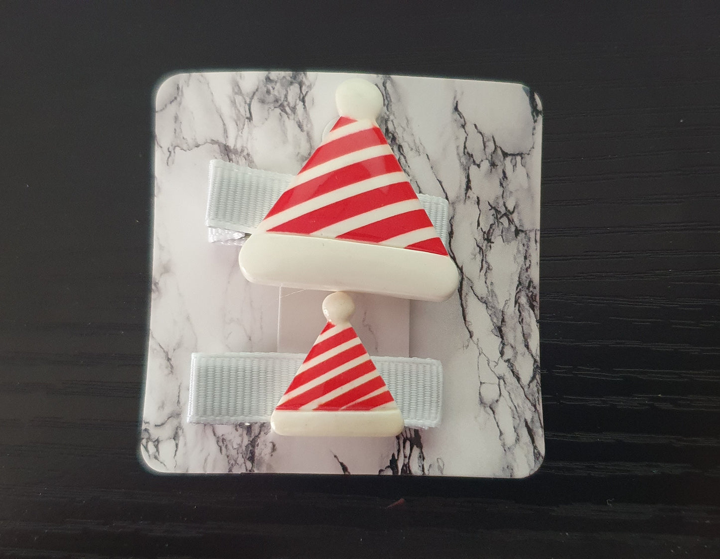 christmas hat clip set