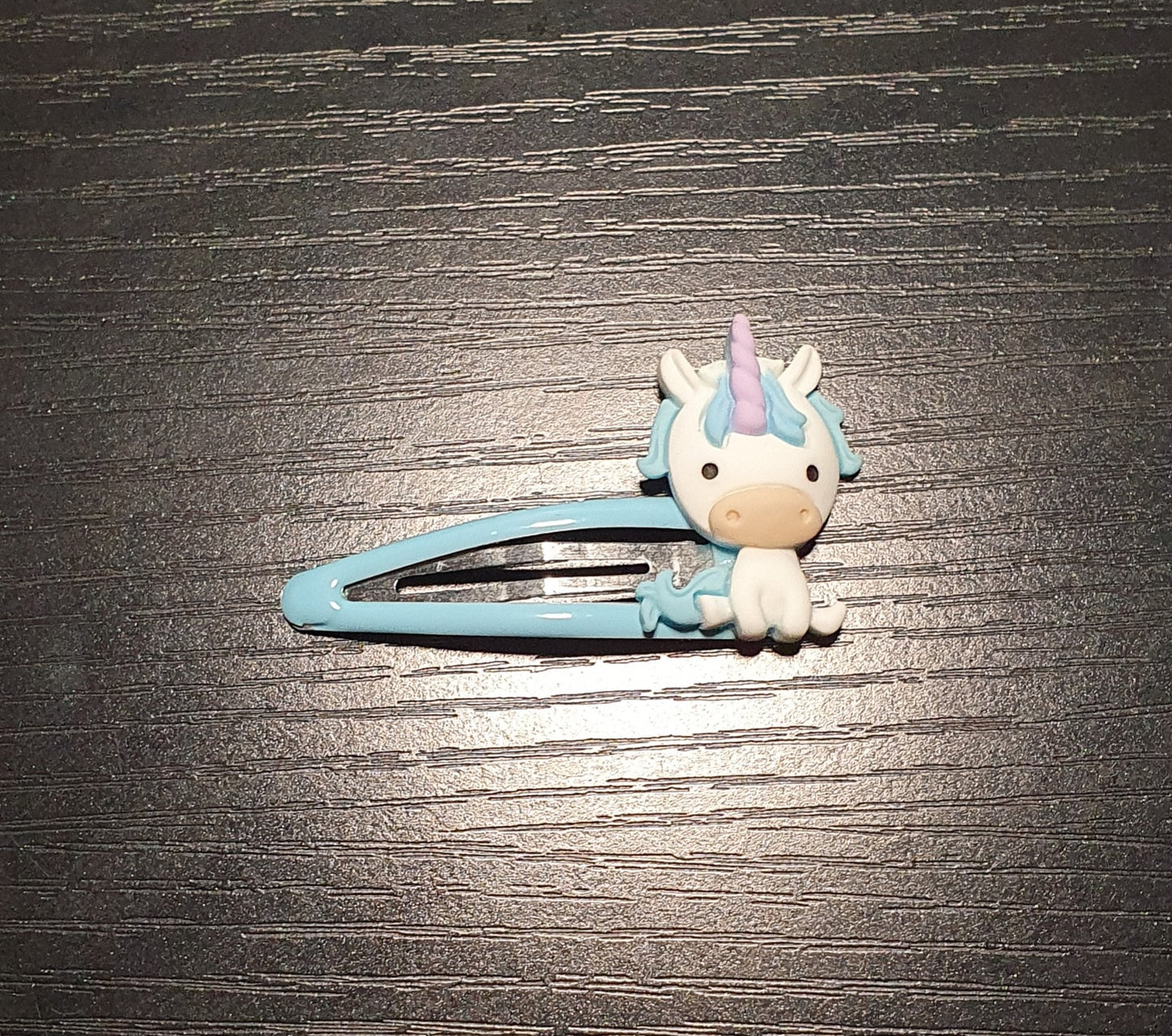 Unicorn hair clips set of four