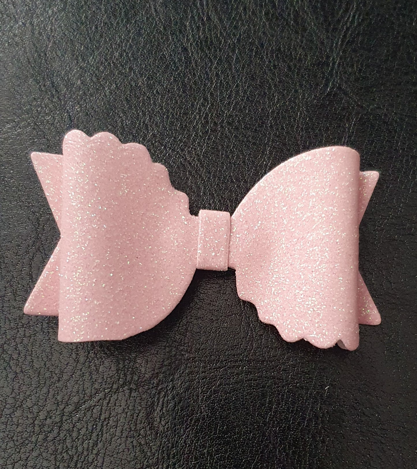 Shimmery sparkly bow set of four