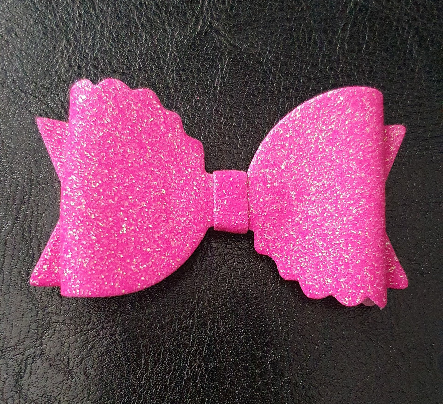 Shimmery sparkly bow set of four