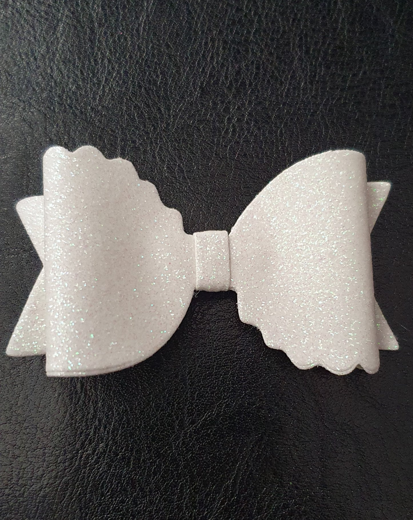 Shimmery sparkly bow set of four