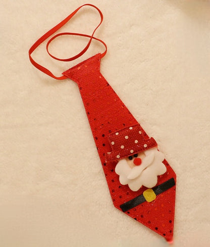 Elasticated Christmas Plush Tie