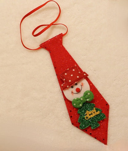Elasticated Christmas Plush Tie