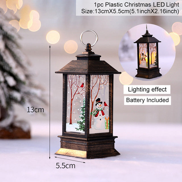 Christmas lantern LED Light Christmas ornament