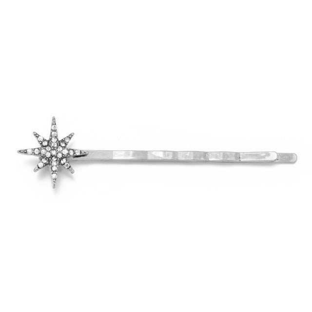 Stars and moon celestial classic vintage hair clip sets